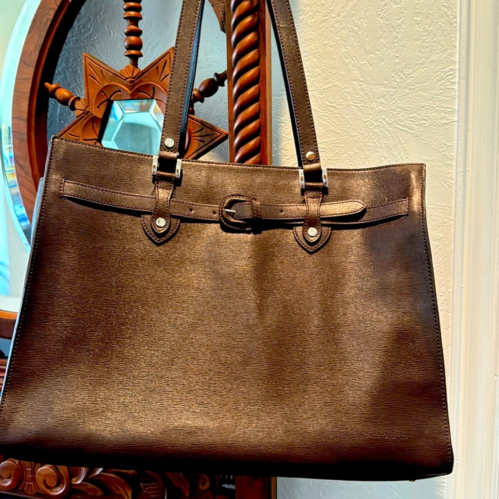 GUC Jack George’s Briefcase Brown Epi Leather